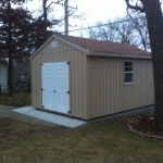 12x16 Gable 7' sides Kenosha WI